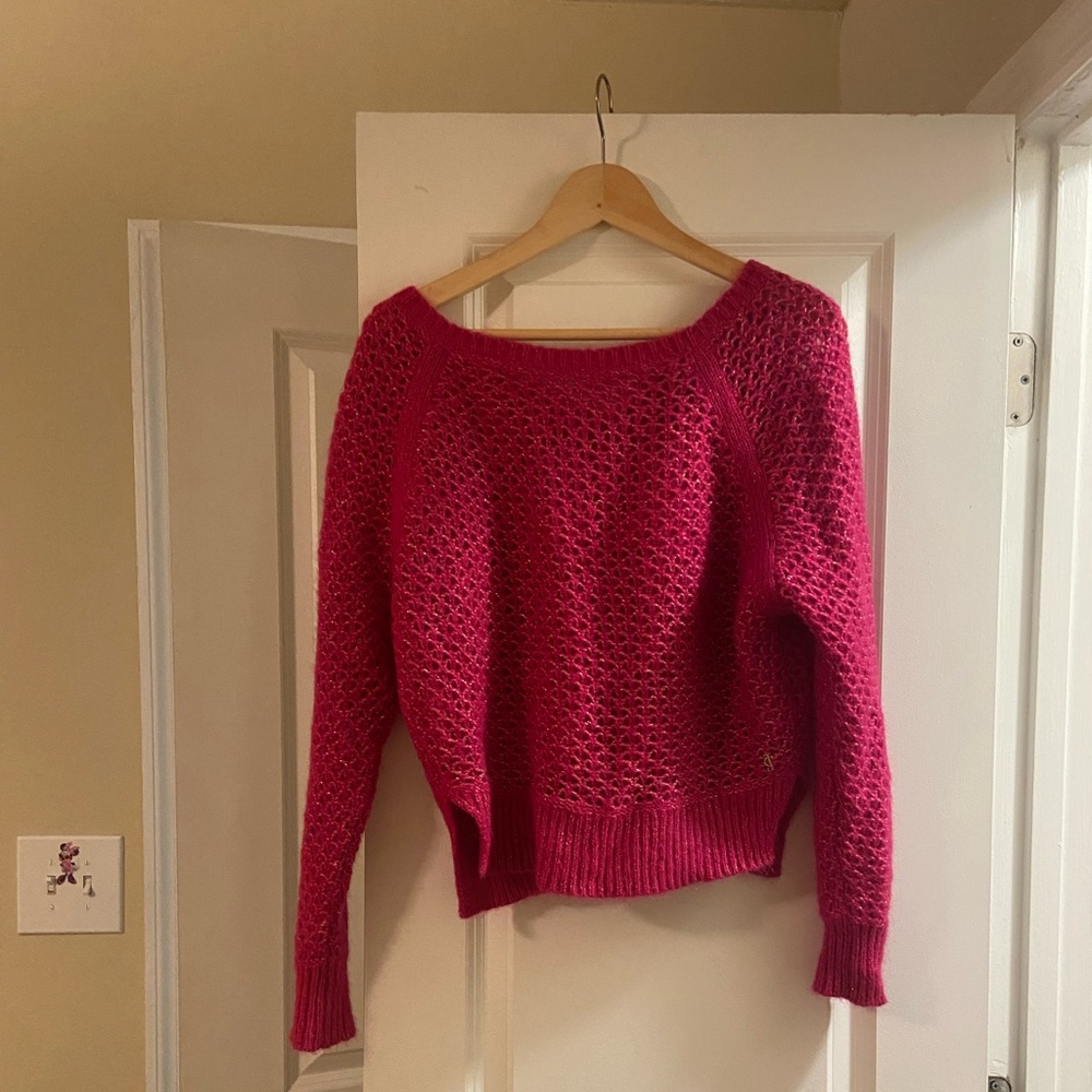 Juicy couture, pink, oversized pullover, xs